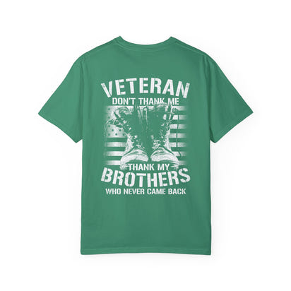 Military Unisex Garment-Dyed T-shirt
