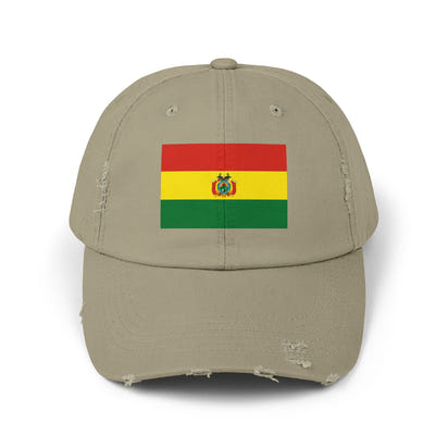 Bolivian unisex distressed cap