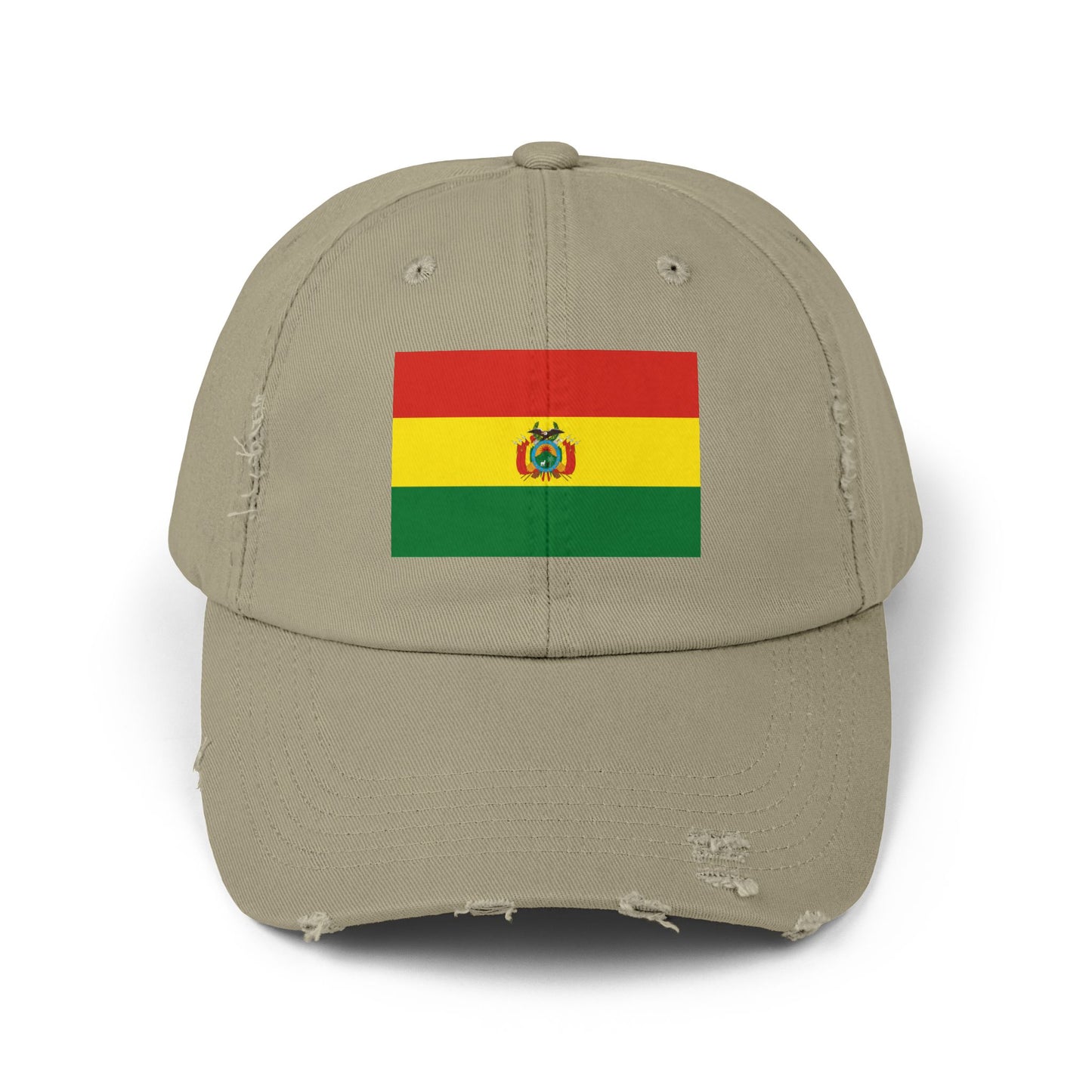 Bolivian unisex distressed cap