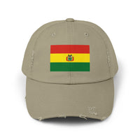 Bolivian unisex distressed cap