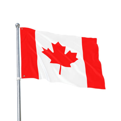 Canada Double Sided Flag for Home Decor, Camping, Parades, Canada Day, Outdoor Parties, Gift for Canadians