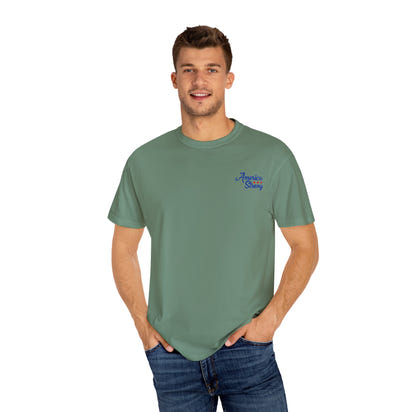 American Patriot Unisex Garment-Dyed T-shirt 8