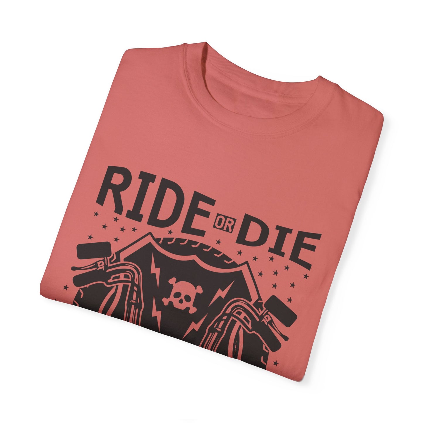 (Motorbike) Unisex Garment-Dyed T-shirt