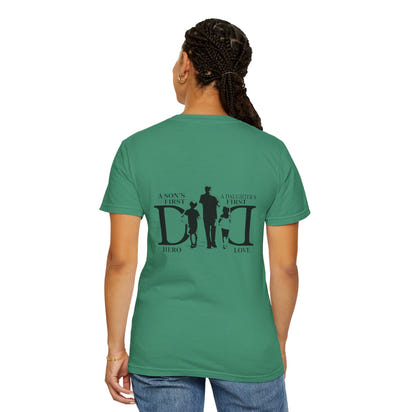 World's Best Dad T-Shirt | Unisex Garment-Dyed Tee, Perfect Father's Day Gift, Dad Appreciation Day, Casual Family Outing Wear, Dad T-Shirts