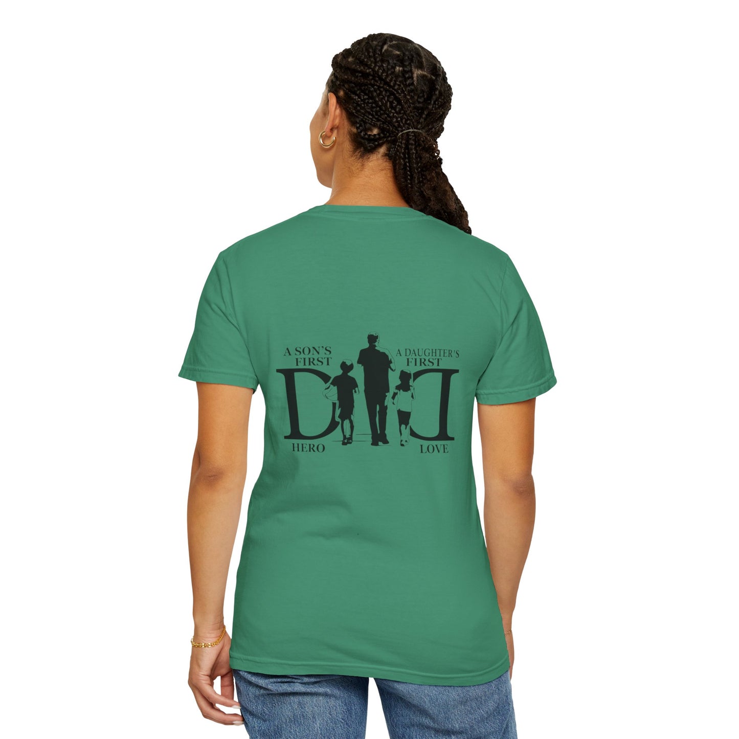 World's Best Dad T-Shirt | Unisex Garment-Dyed Tee, Perfect Father's Day Gift, Dad Appreciation Day, Casual Family Outing Wear, Dad T-Shirts