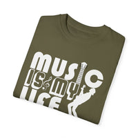 (Music)Unisex Garment-Dyed T-shirt