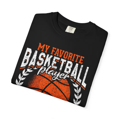 Dad Basketball Player T-Shirt, Gifts for Dad, Basketball Apparel, Unisex T-Shirt, Father's Day Gift, Sports Shirt
