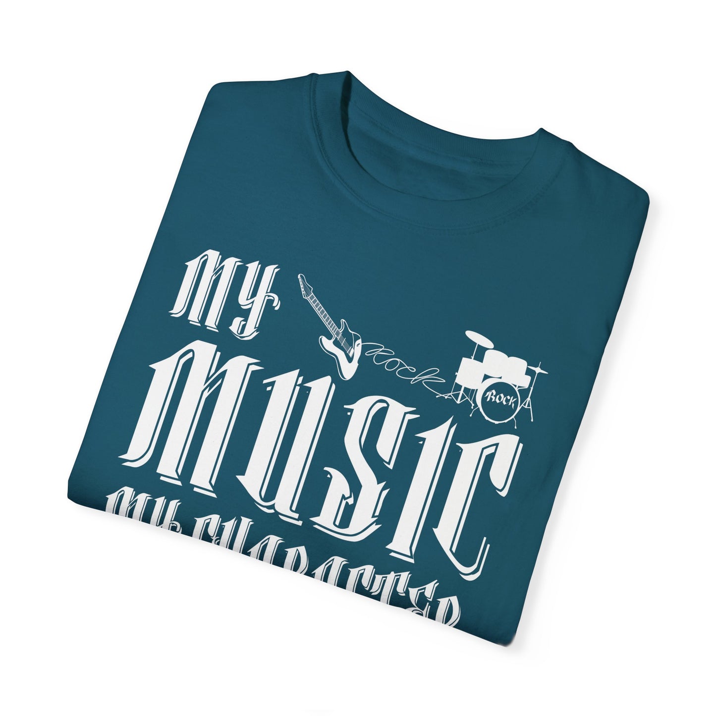 (Music)Unisex Garment-Dyed T-shirt