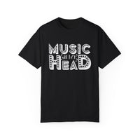 (Music)Unisex Garment-Dyed T-shirt