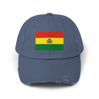Bolivian unisex distressed cap