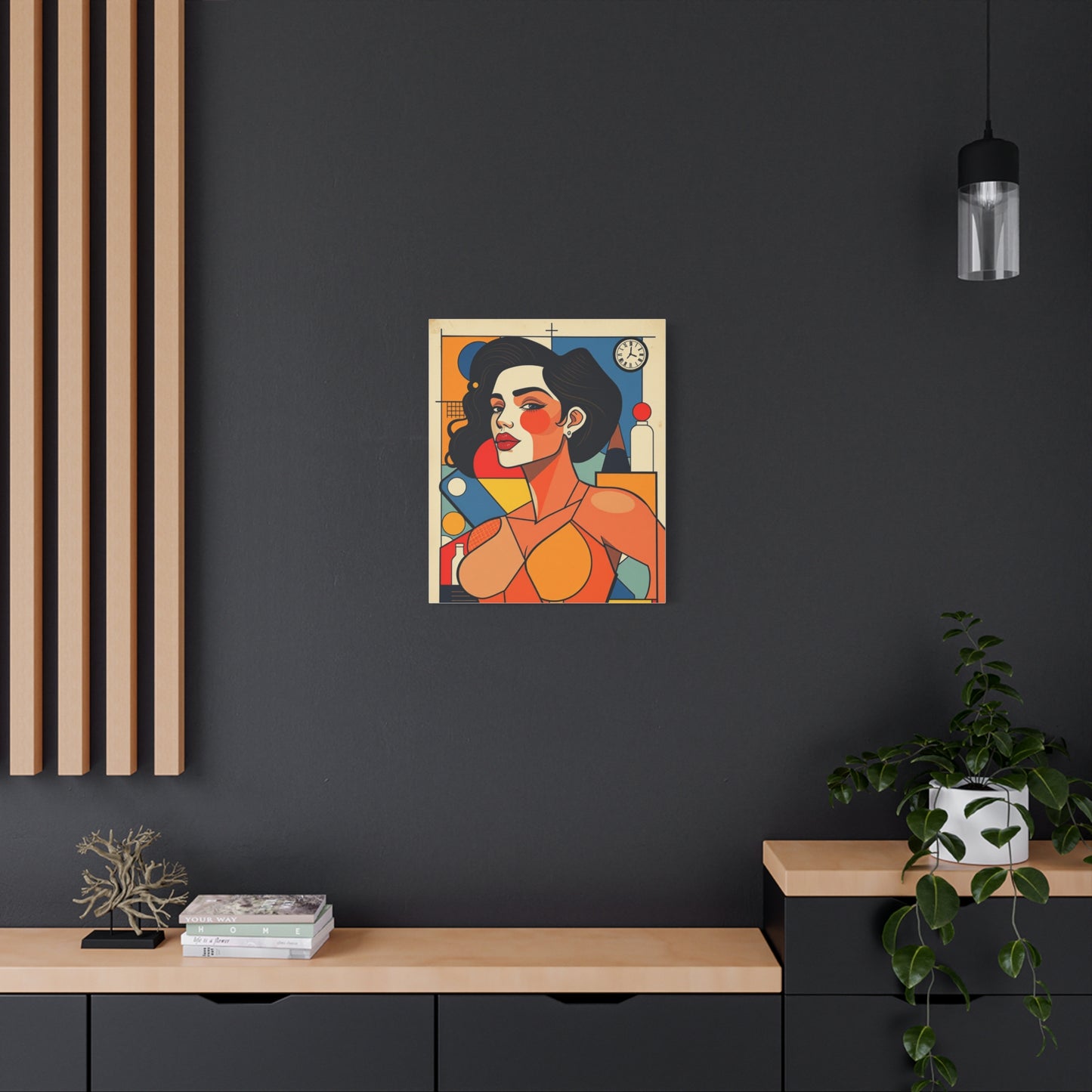 Stylish Pop Art Canvas Wall Art