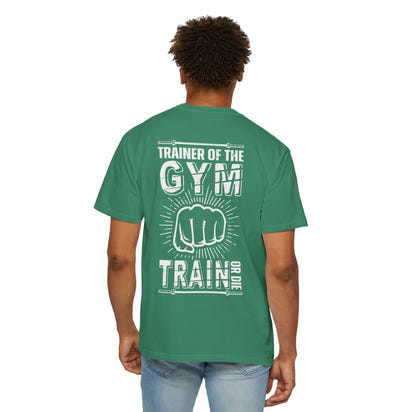 Fitness Unisex Garment-Dyed T-shirt (Back Design) 10