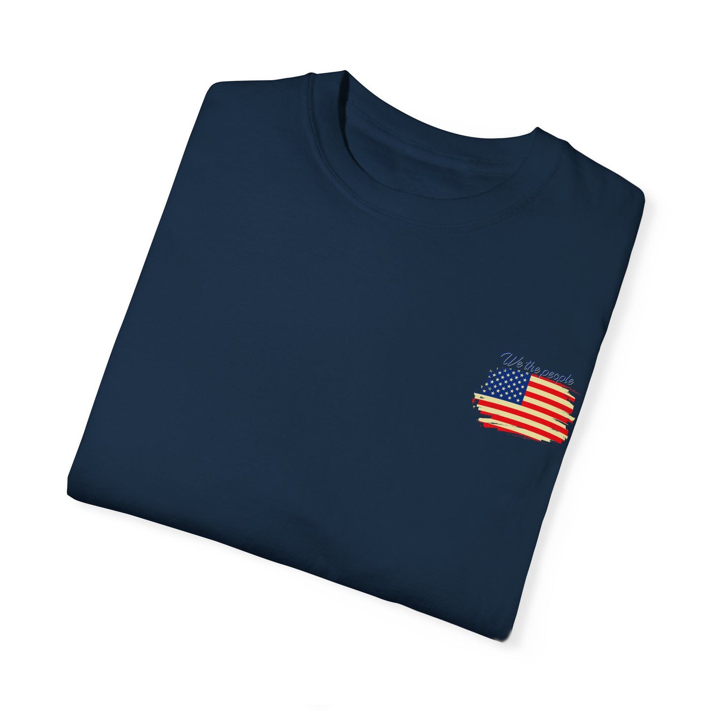 American Patriot Unisex Garment-Dyed T-shirt 7