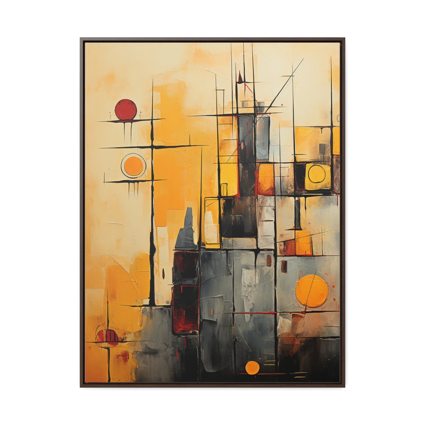 "Neighborhood" Gallery Canvas Wraps, Vertical Frame