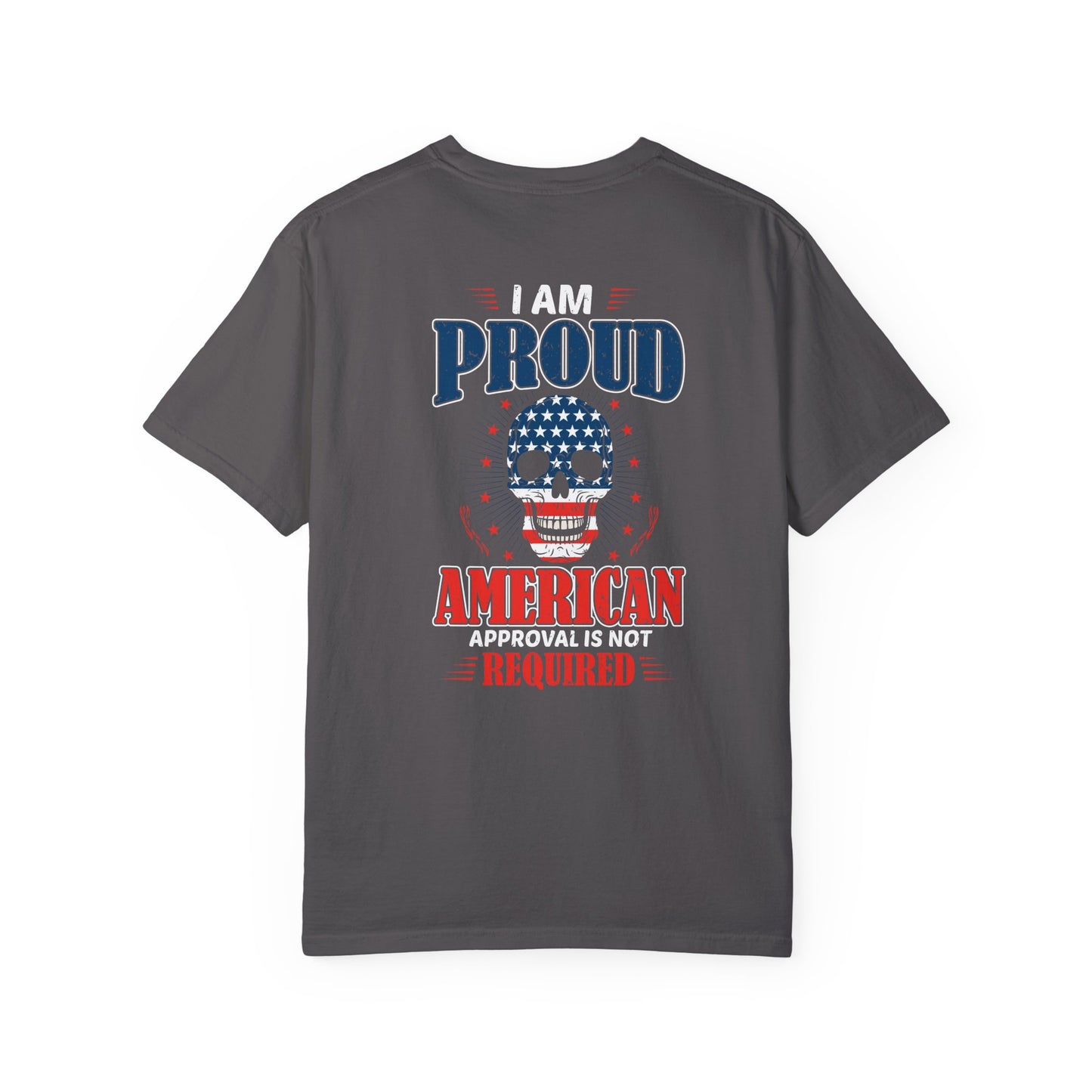 American Patriot Unisex Garment-Dyed T-shirt 2
