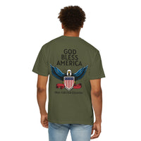 American Patriot Unisex Garment-Dyed T-shirt 8