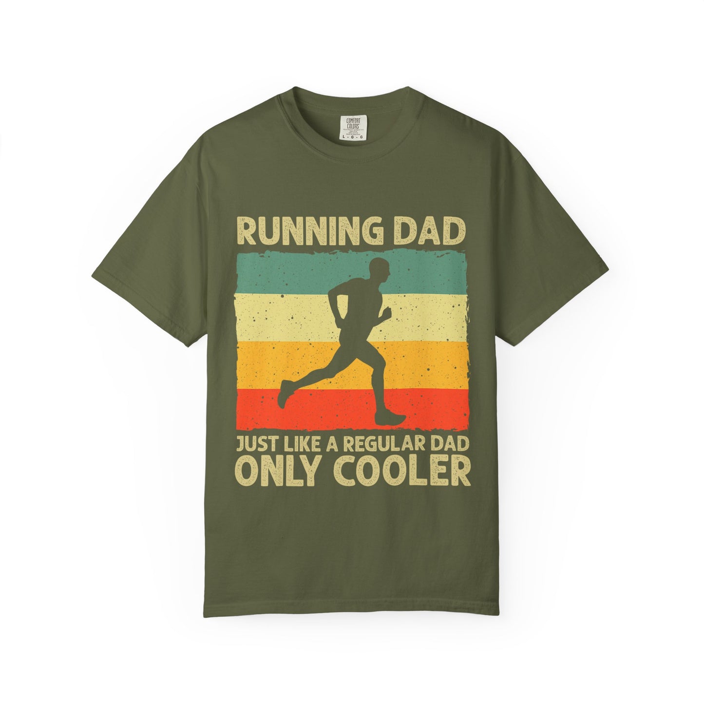Running Dad Unisex T-Shirt | Gift for Runners, Cool Dad Apparel, Funny Dad Shirt, Father's Day, Casual Wear