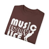 (Music)Unisex Garment-Dyed T-shirt