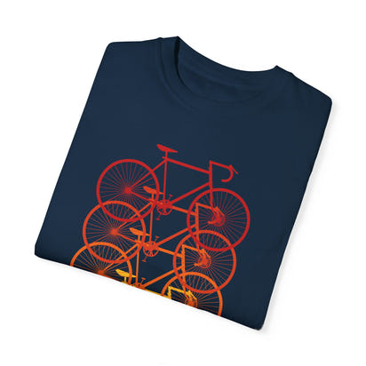 Bike Unisex Garment-Dyed T-shirt