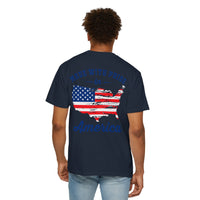 American Patriot Unisex Garment-Dyed T-shirt 1