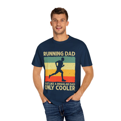 Running Dad Unisex T-Shirt | Gift for Runners, Cool Dad Apparel, Funny Dad Shirt, Father's Day, Casual Wear