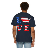 American Patriot Unisex Garment-Dyed T-shirt 9