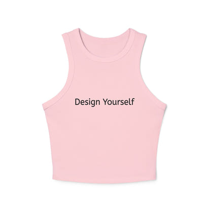 Women's Micro Rib Racer Tank Top