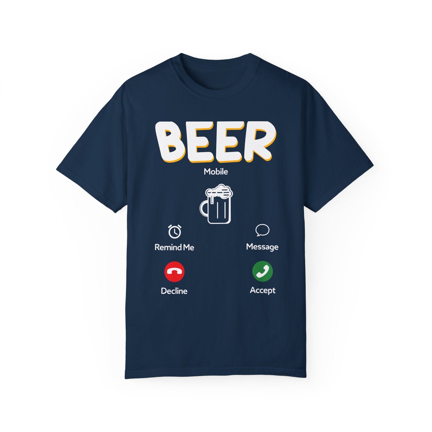 Alcohol Unisex Garment-Dyed T-shirt