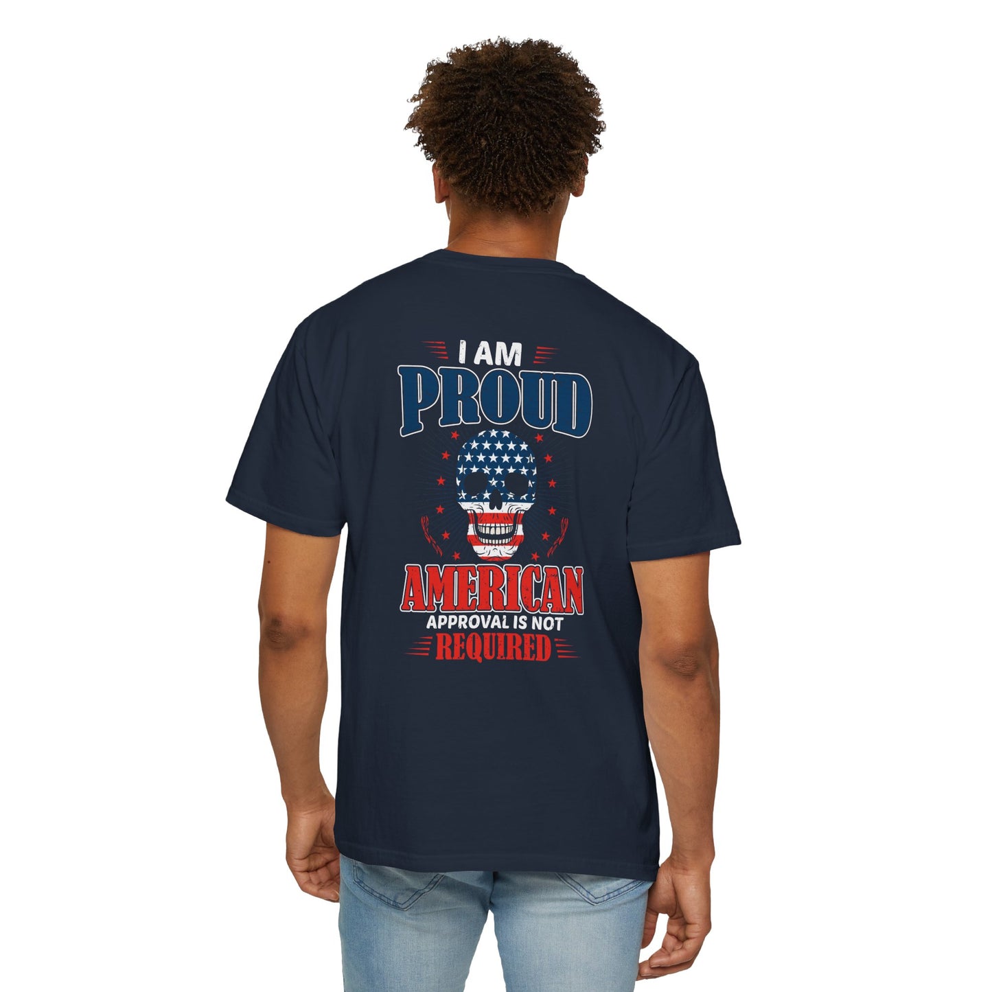 American Patriot Unisex Garment-Dyed T-shirt 2