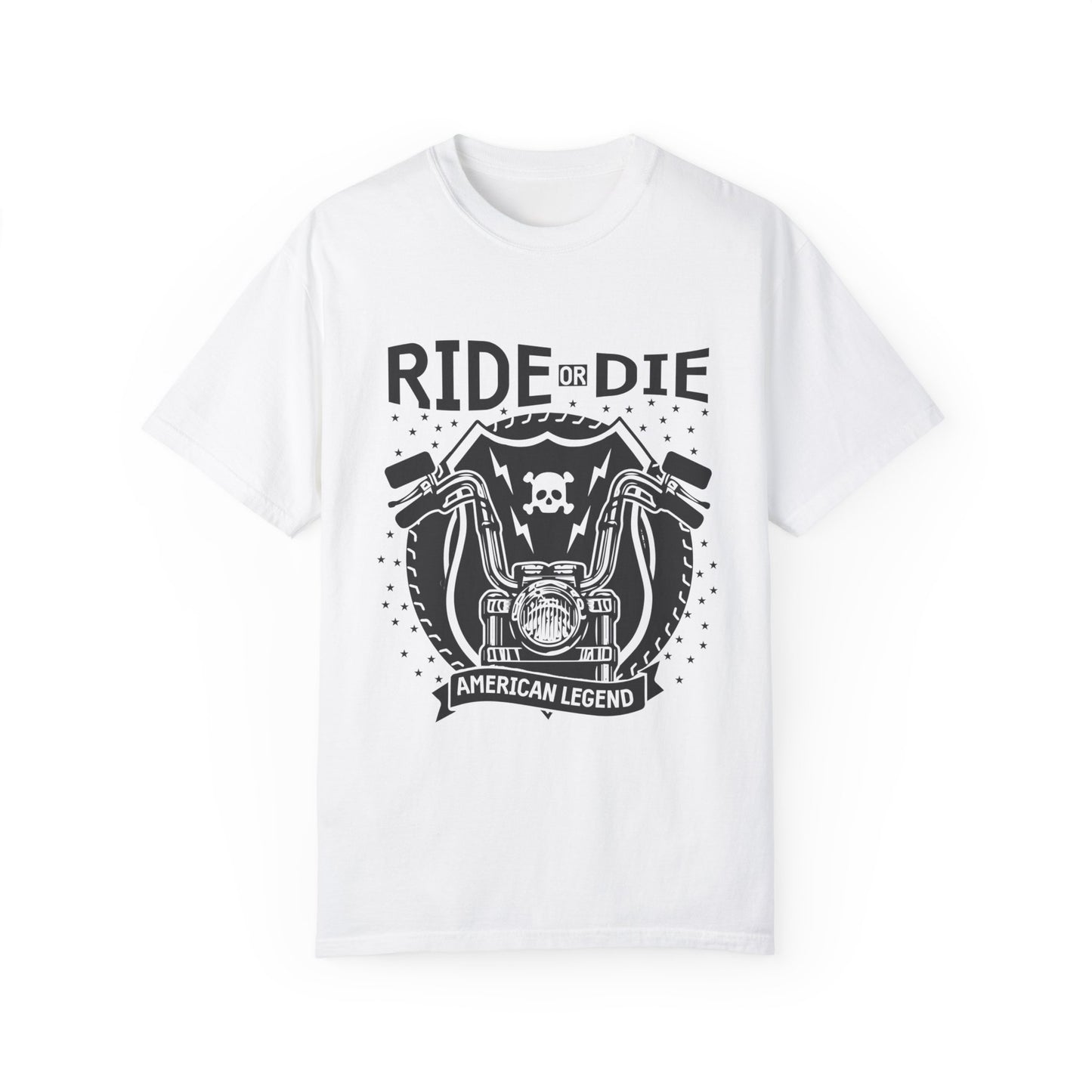 (Motorbike) Unisex Garment-Dyed T-shirt