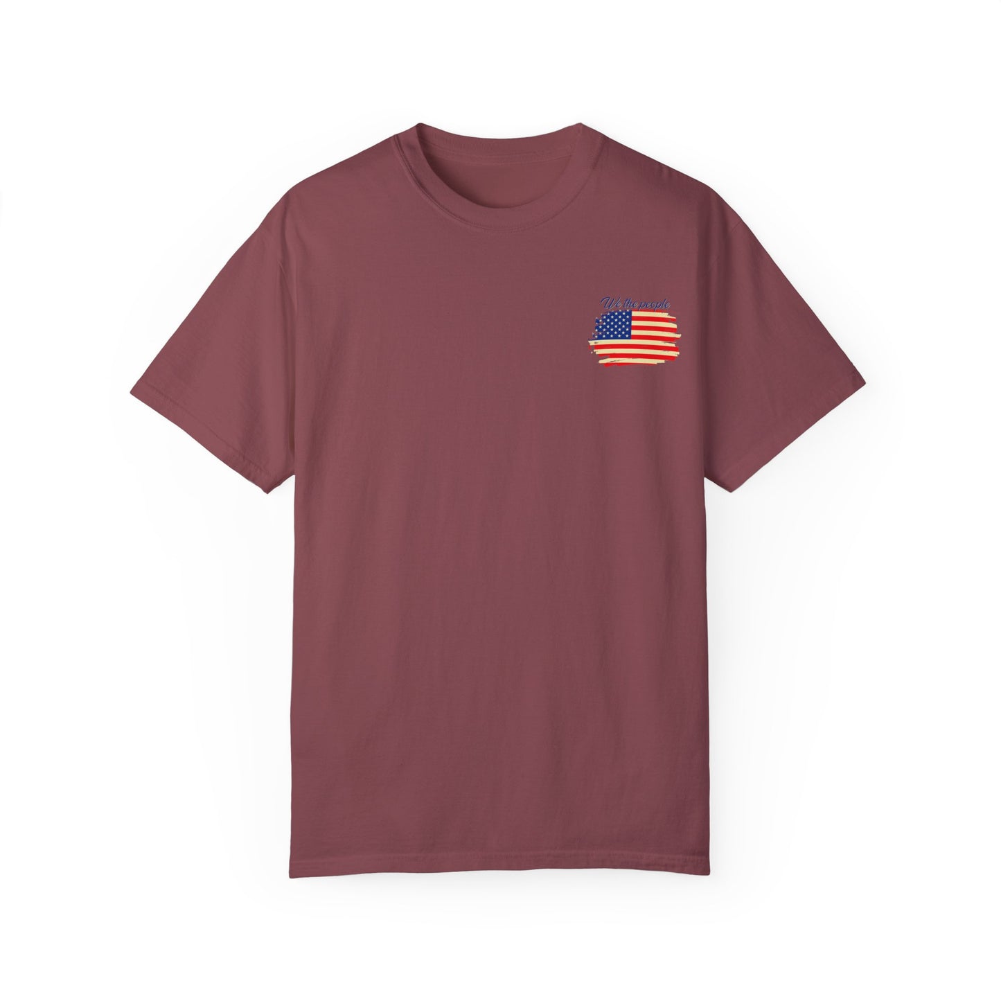 American Patriot Unisex Garment-Dyed T-shirt 4