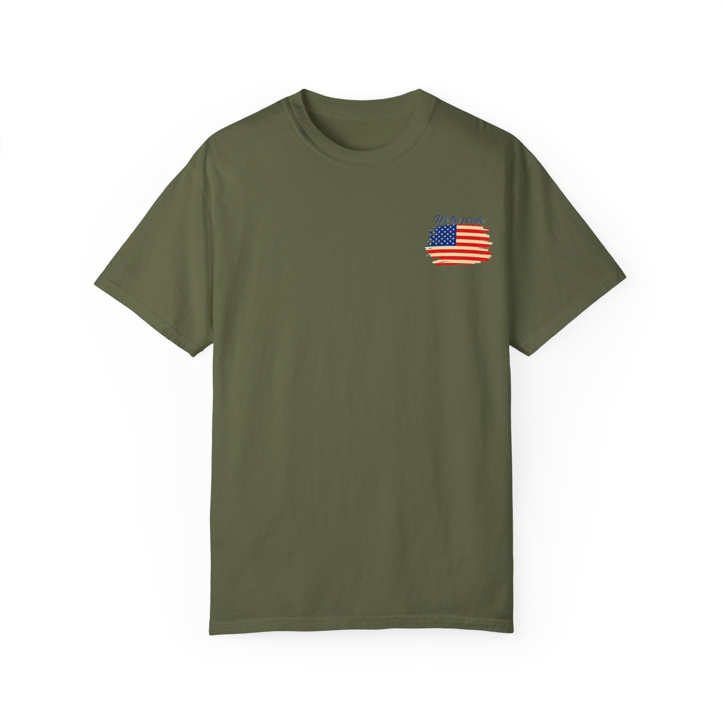 American Patriot Unisex Garment-Dyed T-shirt 11