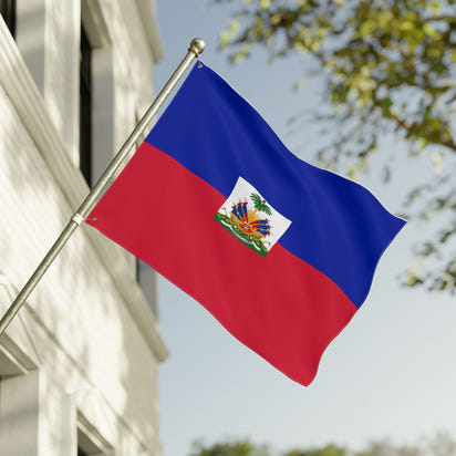 Home Decor Flag (Haiti)