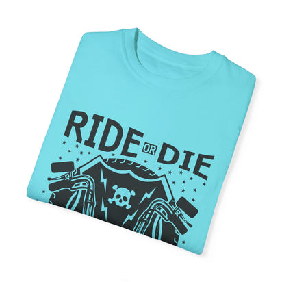 (Motorbike) Unisex Garment-Dyed T-shirt