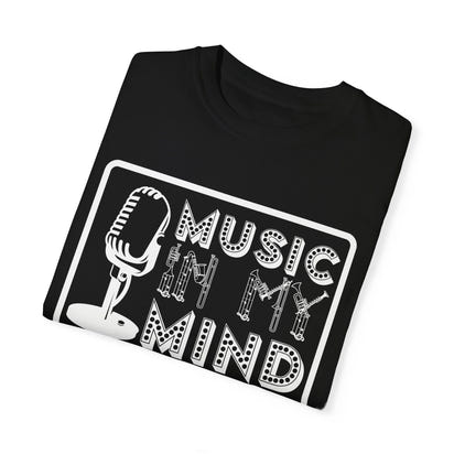 (Music)Unisex Garment-Dyed T-shirt