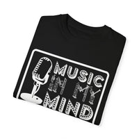 (Music)Unisex Garment-Dyed T-shirt