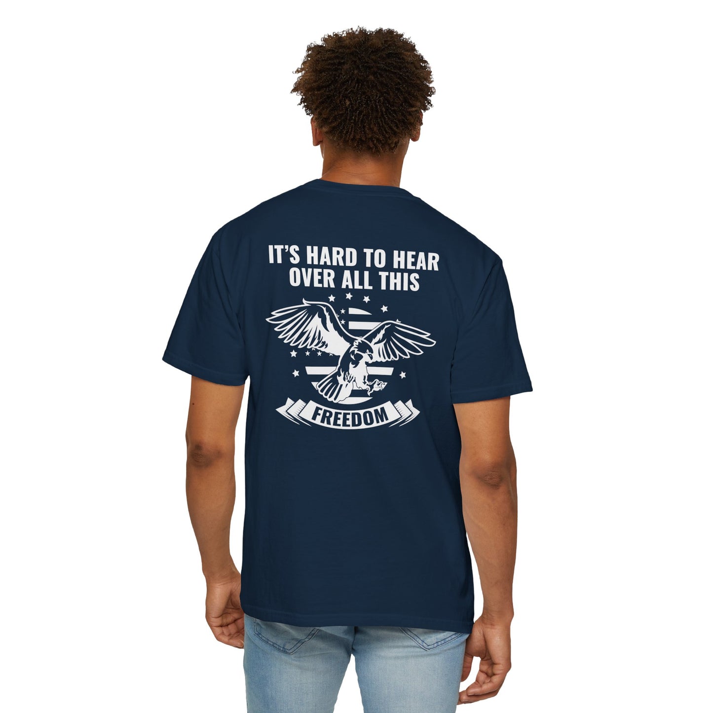 American Patriot Unisex Garment-Dyed T-shirt 10