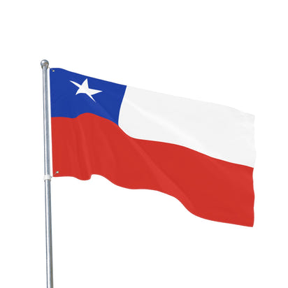 Vibrant Double Sided Flag for Home and Garden Decor, Outdoor Flag, Chile Flag, Decorative Banner, Patio Decor, National Pride
