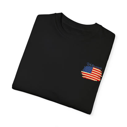 American Patriot Unisex Garment-Dyed T-shirt 11
