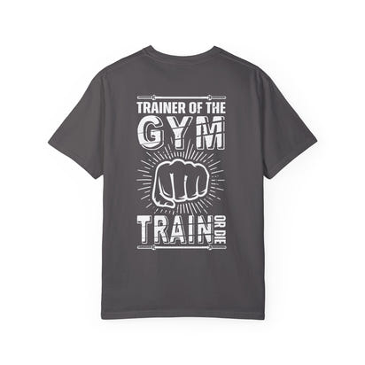 Fitness Unisex Garment-Dyed T-shirt (Back Design) 10