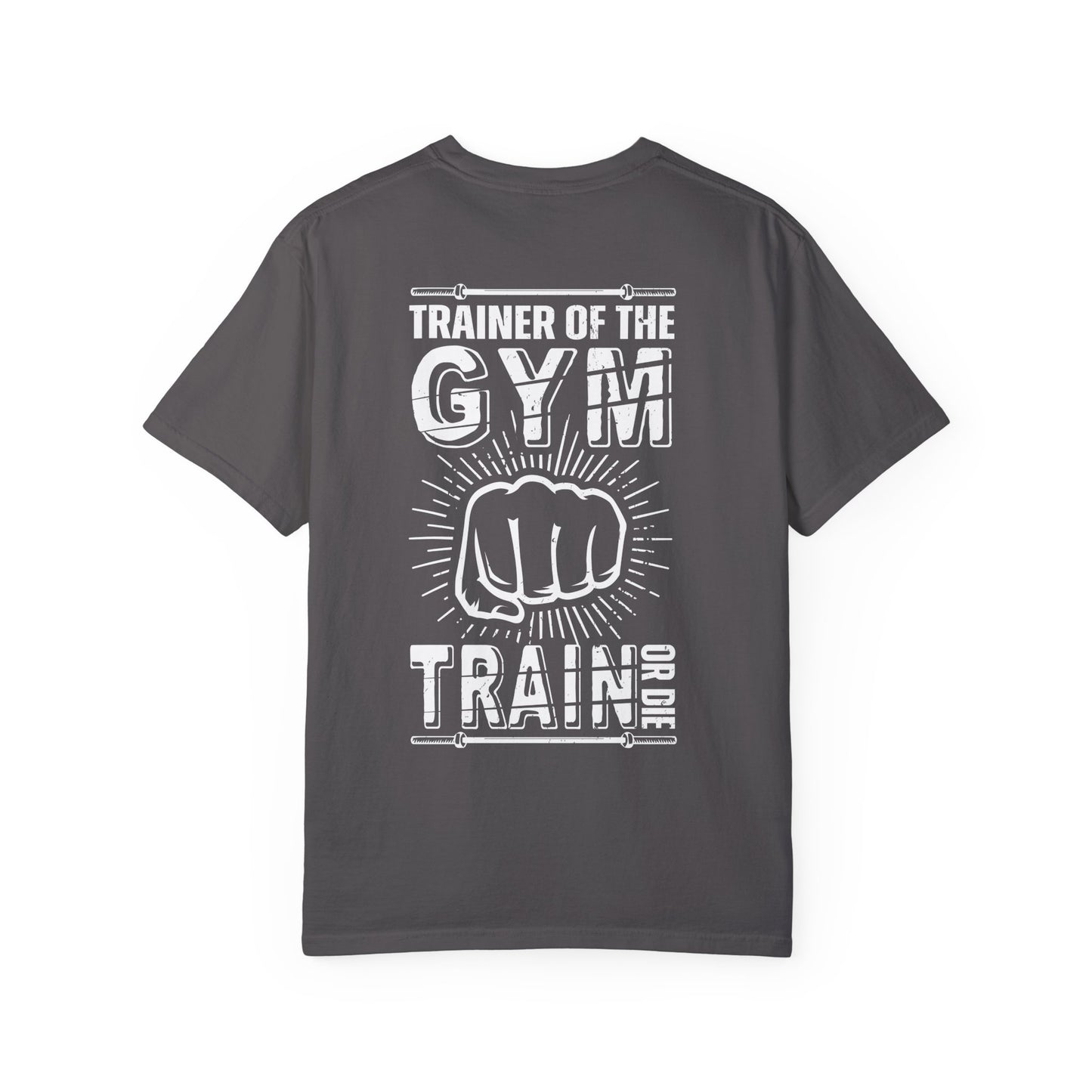 Fitness Unisex Garment-Dyed T-shirt (Back Design) 10