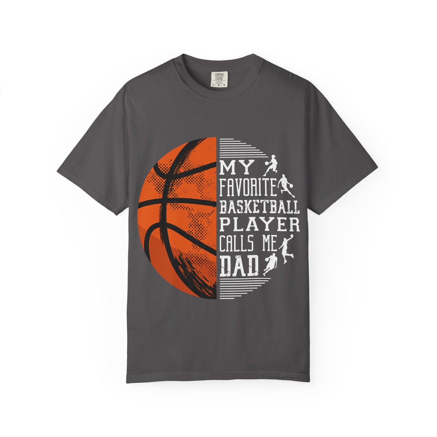 My Favorite Basketball Player Calls Me Dad T-Shirt, Unisex Athletic Shirt, Gift for Sports Dads, Father’s Day, Basketball Fan Tee