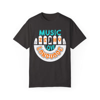 (Music)Unisex Garment-Dyed T-shirt