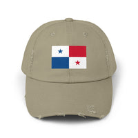 Panama Flag Distressed Cap, Unisex Casual Hat, Outdoor Gear, Gift for Travelers, Summer Accessory, Sports Cap