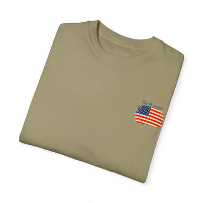 American Patriot Unisex Garment-Dyed T-shirt 3