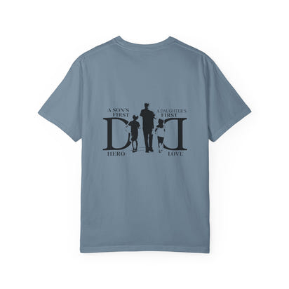 World's Best Dad T-Shirt | Unisex Garment-Dyed Tee, Perfect Father's Day Gift, Dad Appreciation Day, Casual Family Outing Wear, Dad T-Shirts