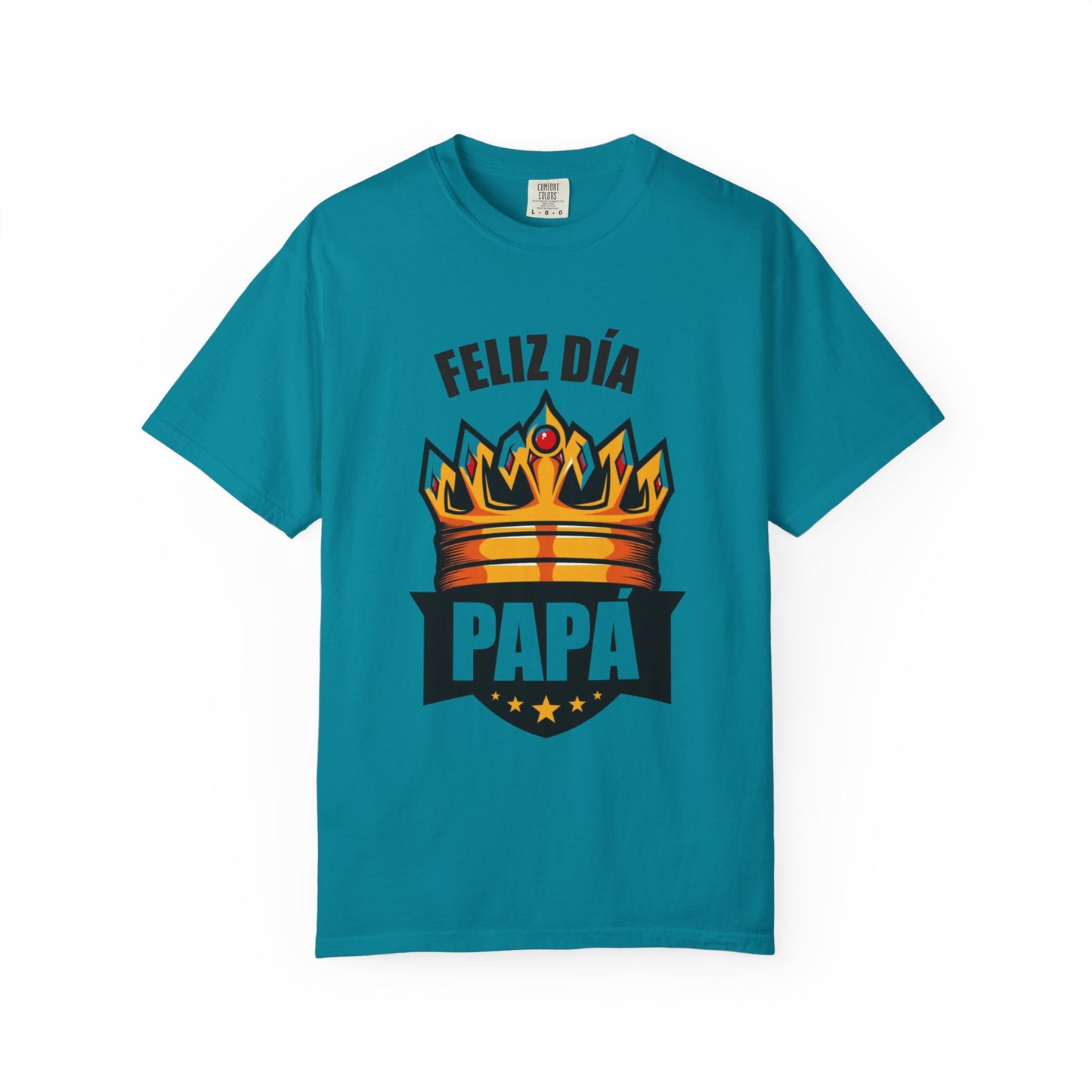 Feliz Día Papá T-Shirt - Unisex Garment-Dyed Tee for Father’s Day