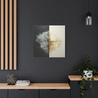 Modern Abstract Wall Art - Matte Canvas 12" x 12" - Contemporary Home Decor