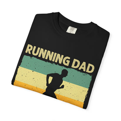 Running Dad Unisex T-Shirt | Gift for Runners, Cool Dad Apparel, Funny Dad Shirt, Father's Day, Casual Wear