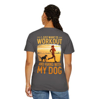 Fitness Unisex Garment-Dyed T-shirt (Back Design) 11